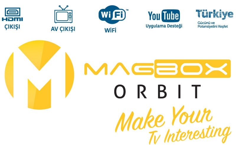 Magbox Orbit Mini Full HD TKGS'li Uydu Alıcısı