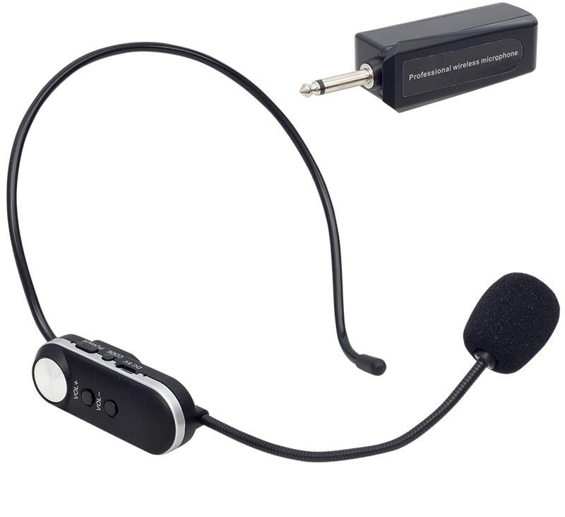 Magicvoice MV-1307HH 2 Headset Şarjlı Kablosuz Uhf Telsiz Mikrofon
