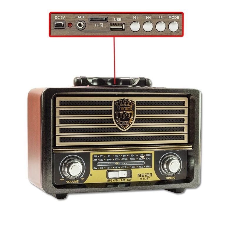 Nostaljik Radyo M-113BT