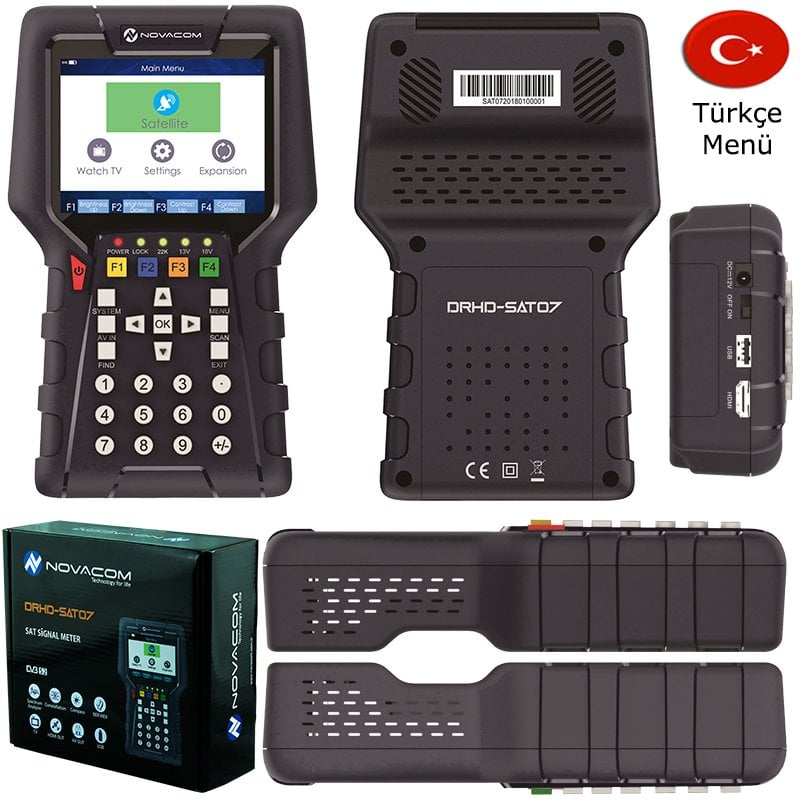 Novacom DRHD-SAT07 USB-AV-HD Çıkışlı Spectrum Uydu Yön Bulucu
