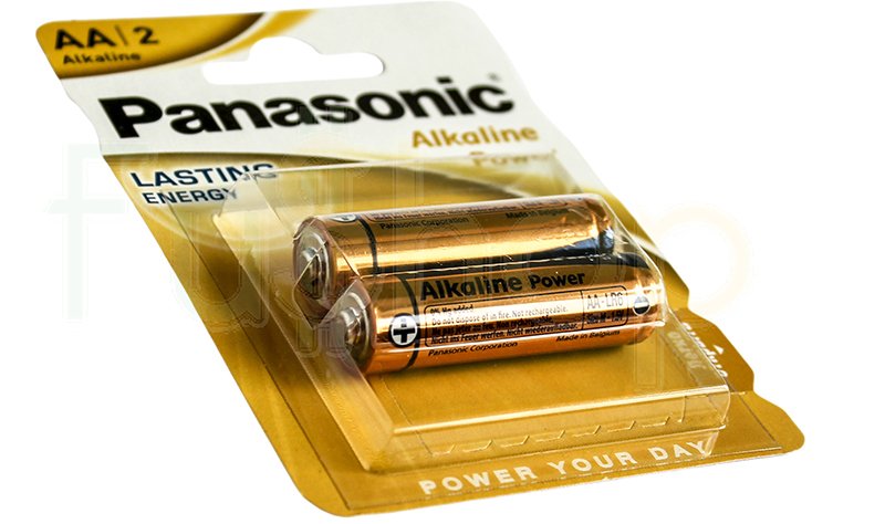 Panasonic Alkalin AA 2'li Paket Kalem Pil