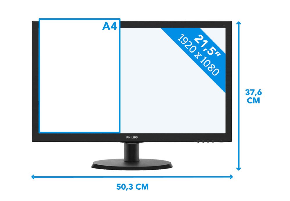 Philips 223V5LHSB200 Hdmi Monitör
