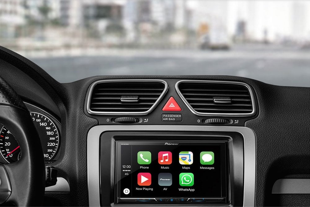 Pioneer AVH-Z5250BT USB-Bluetooth-CD-DVD Destekli 7 inc Double Oto Teyp