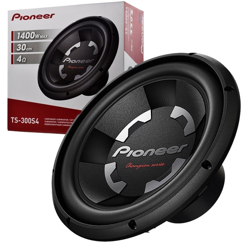 Pioneer TS-300S4 1400 Watt 30 Cm Bass Subwoofer Hoparlör