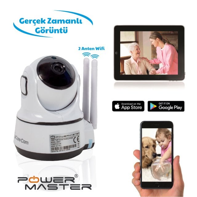 Powermaster IP Wifi bebek kamerası