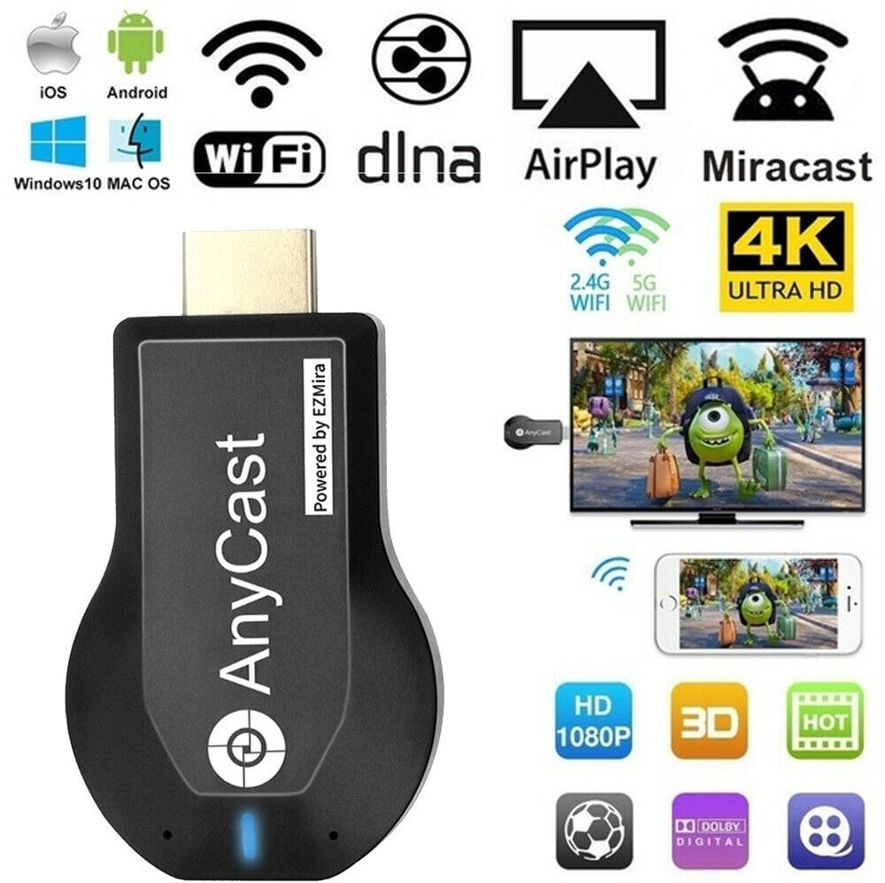 Powermaster PM-6005 Anycast M2 Plus Kablosuz HDMI Görüntü + Ses Aktarıcı