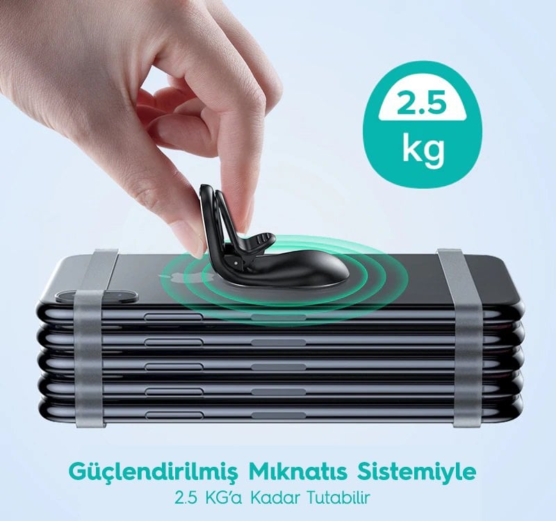 Powermaster Araç içi Telefon Tutacağı Mıknatıslı