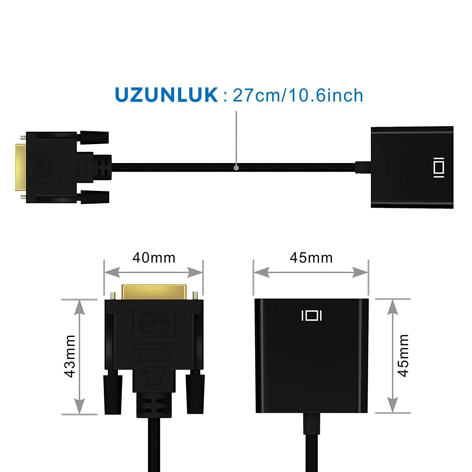 Powermaster DVI-D to VGA