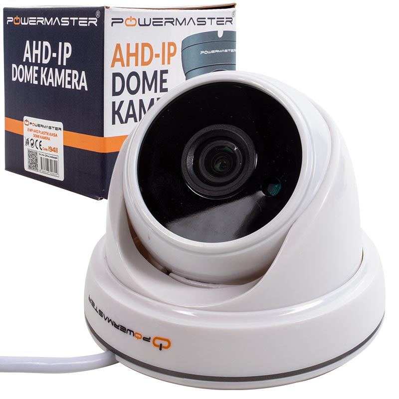 Powermaster PM-19411 2 MP Plastik Kasa Ahd Dome Kamera 