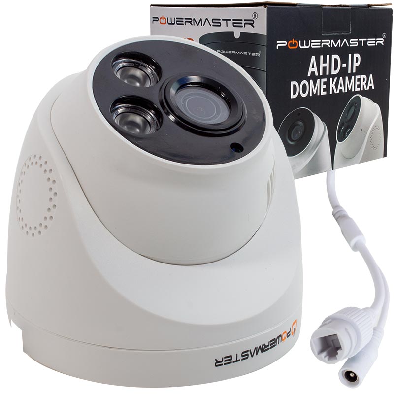 Powermaster PM-19416 3 MP 2 Atom Led IPC Metal Kasa Poe’li IP Dome Kamera