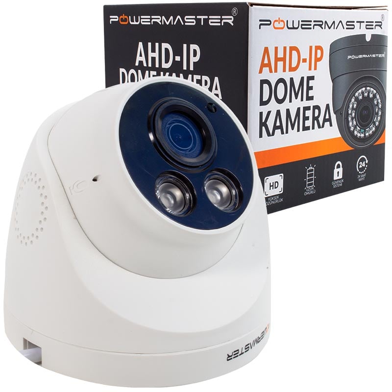 Powermaster PM-19417 3 MP Atom Led Ipc Metal Kasa Poe’siz IP Dome Kamera