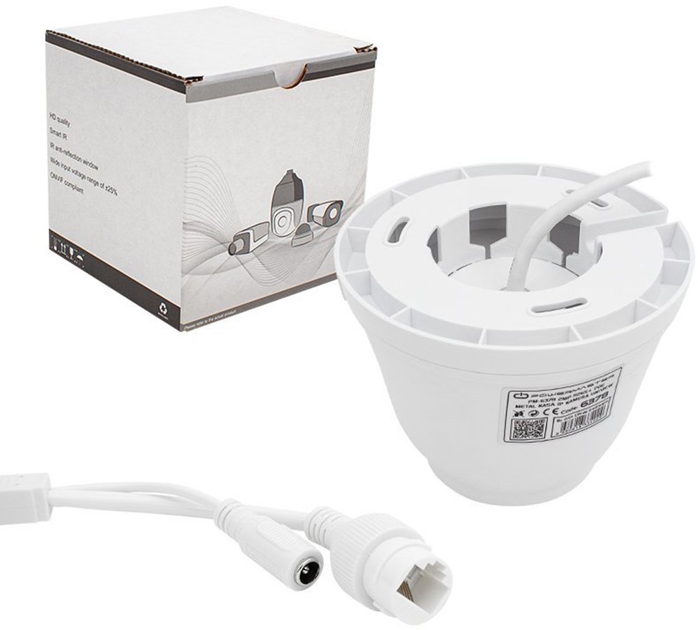 Powermaster PM-6379 4MP H265 + Poe Metal Kasa IP Kamera