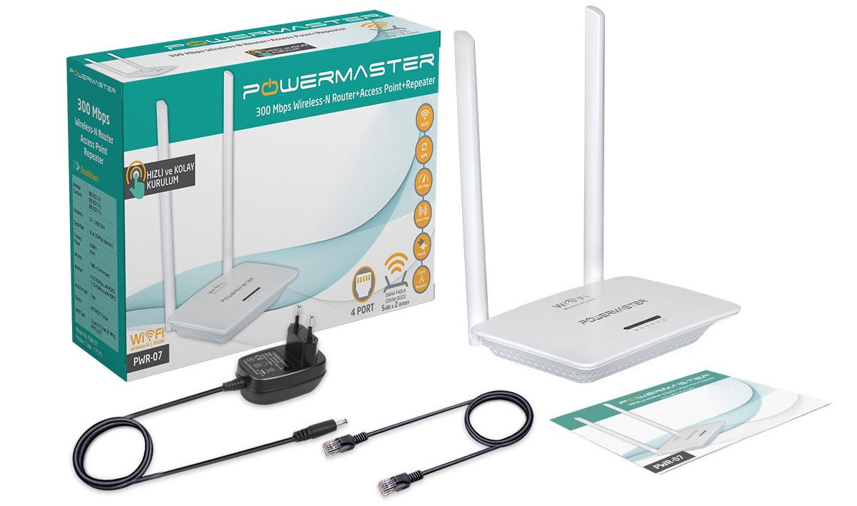Powermaster PWR-07 Kutu İçeriği