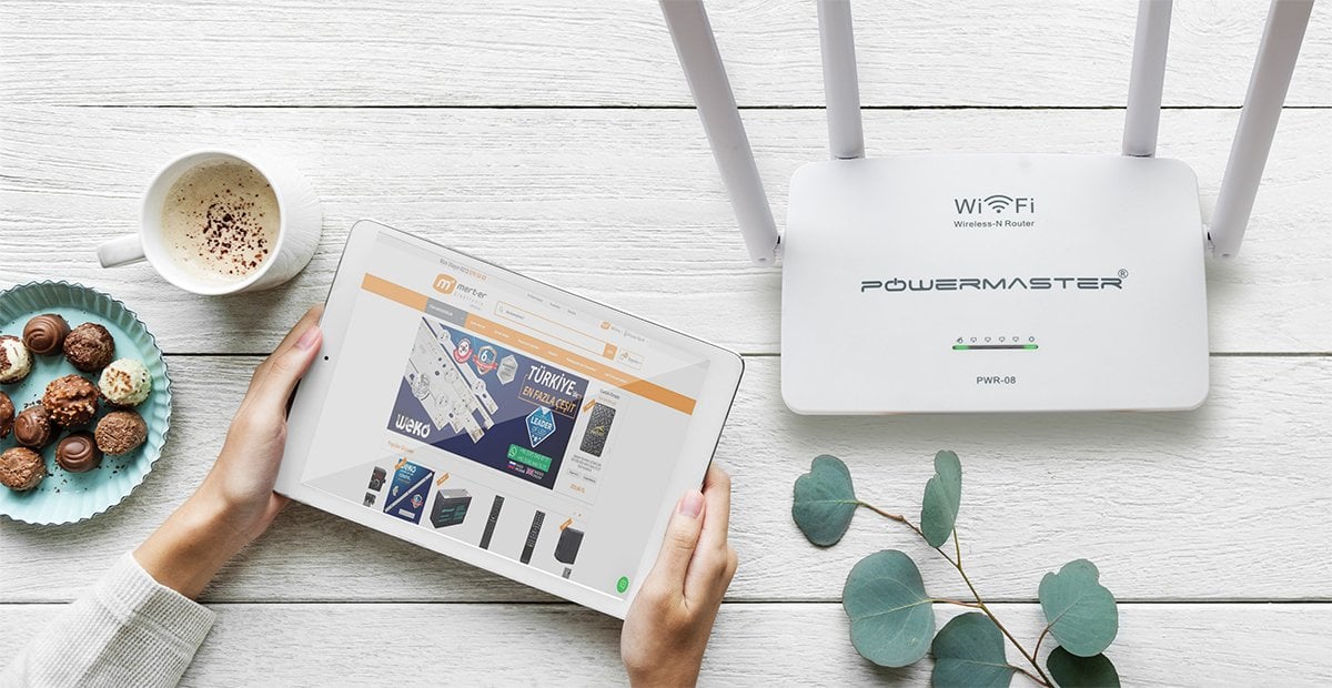 Powermaster PWR-08 4 Antenli Access Point