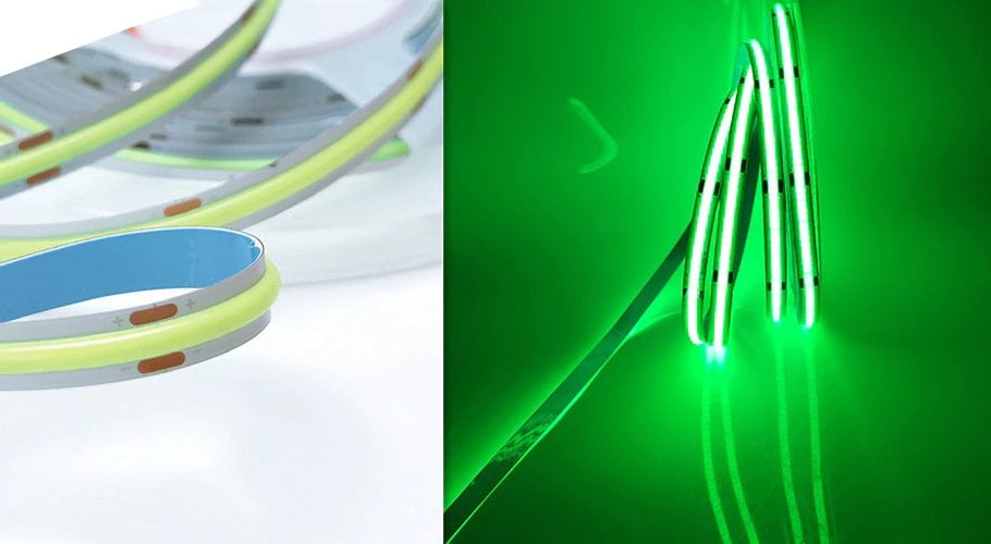 Powermaster Yeşil 5 Metre 12 Volt 3000K 200 Ledli Soft Şerit Led