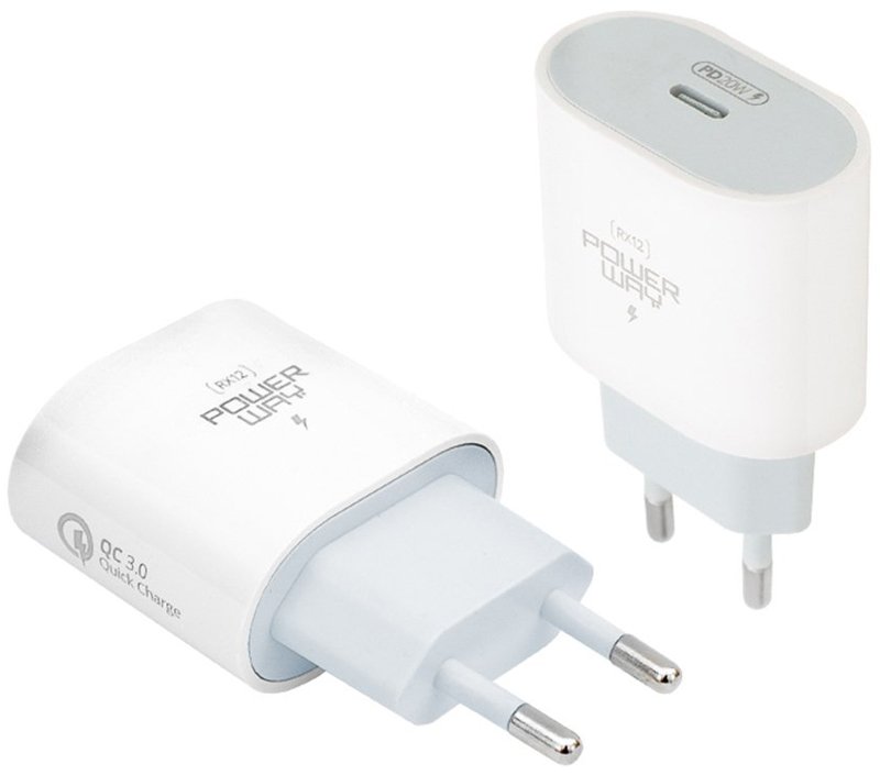 Powerway RX12 PD 5 Volt 3000 mA Hızlı Şarj Kafa Başlık Adaptörü