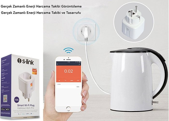 S-Link 16 Amper Akıllı Priz