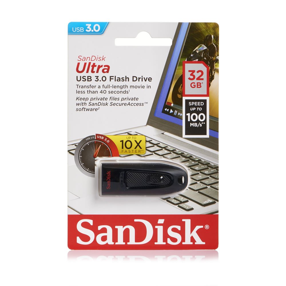 Sandisk 32 gb usb 3.0 flash bellek