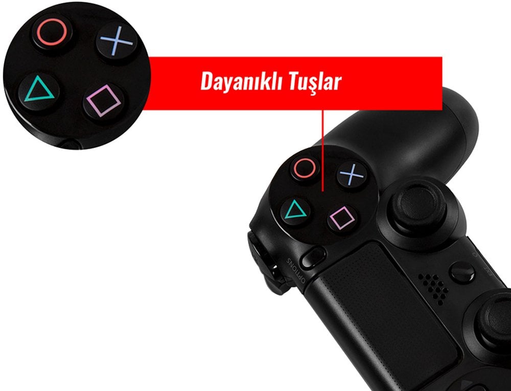 Snopy Rampage SG-RPS4 Bluetooth Çift Titreşimli Kablosuz Ps4 Joypad Oyuncu Kolu