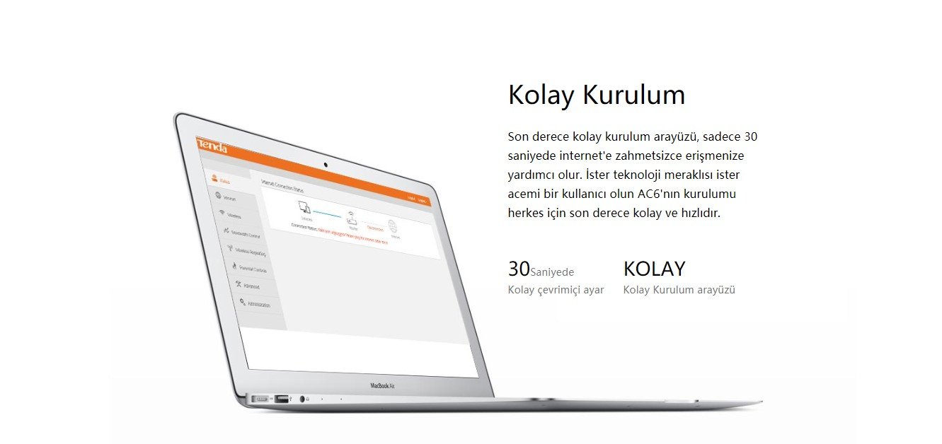 AC1200 Akıllı Dual Band Kablosuz Router