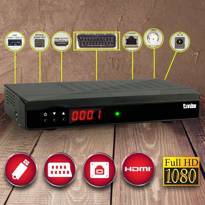 Tivibuu S7720 Full HD Uydu Alıcısı