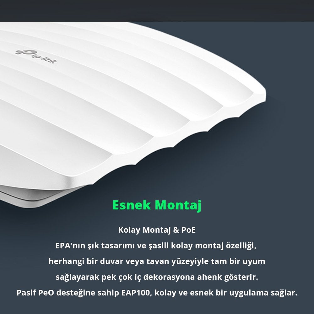 tp-link eap 110 tavan tipi access point fiyat