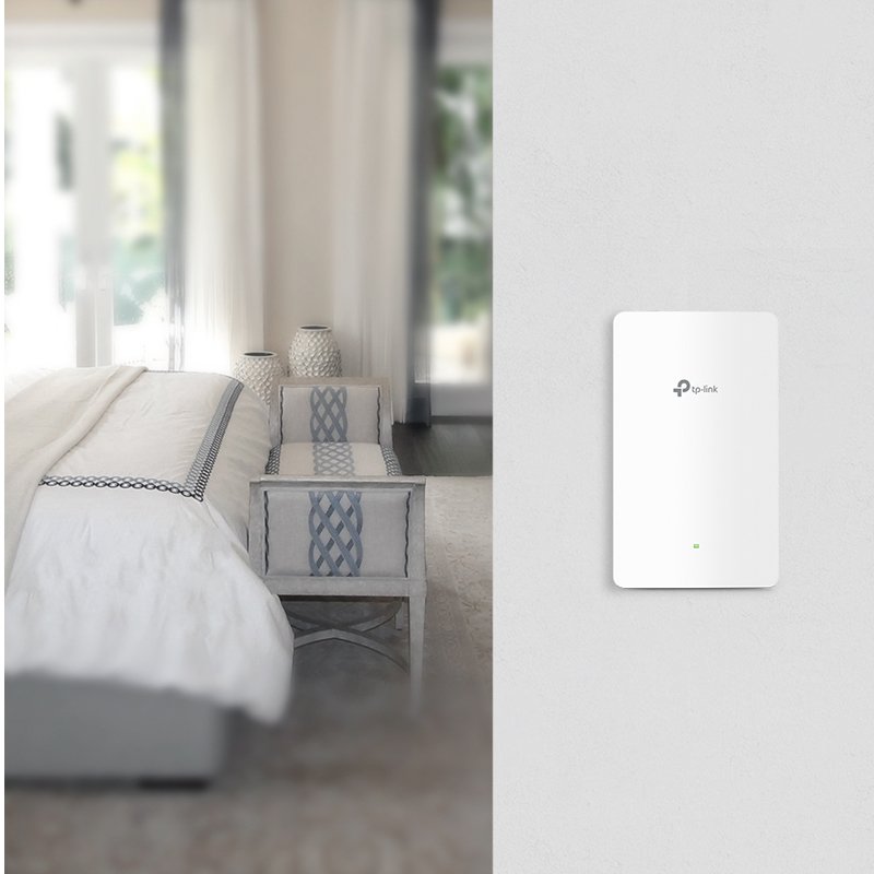 TP-Link EAP225-Wall 1200 Mbps Çift Bant Gigabit Duvar Tipi Access Point