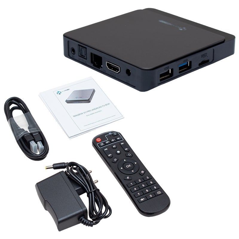  Magbox X3 Pro 4GB DDR3 Ram 64GB Android Tv Box
