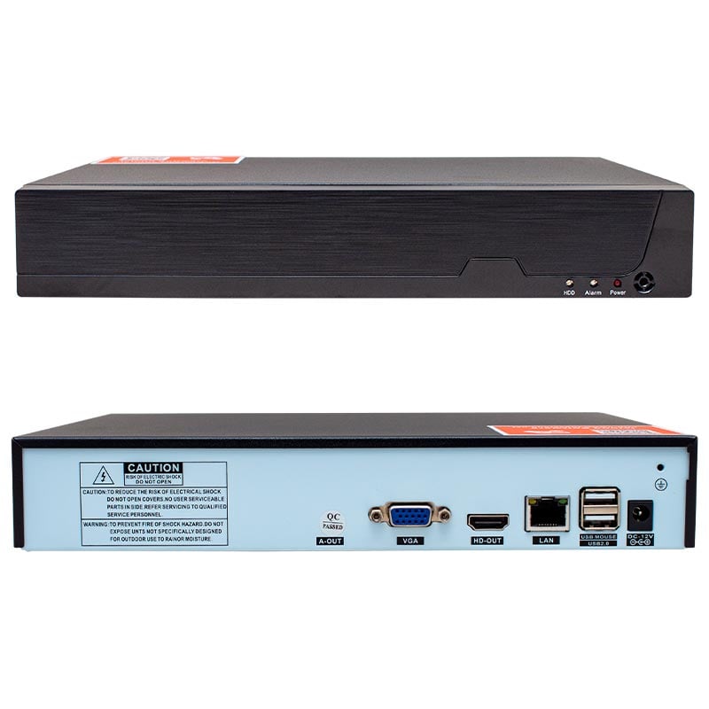 Powermaster 4 Kanal 4 MP Destekli 2160P NVR Kayıt Cihazı