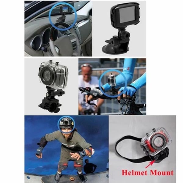 Powermaster PM-5375 2 Inch HD 720P 5 MP 32 GB Kart Destekli Aksiyon Kamera