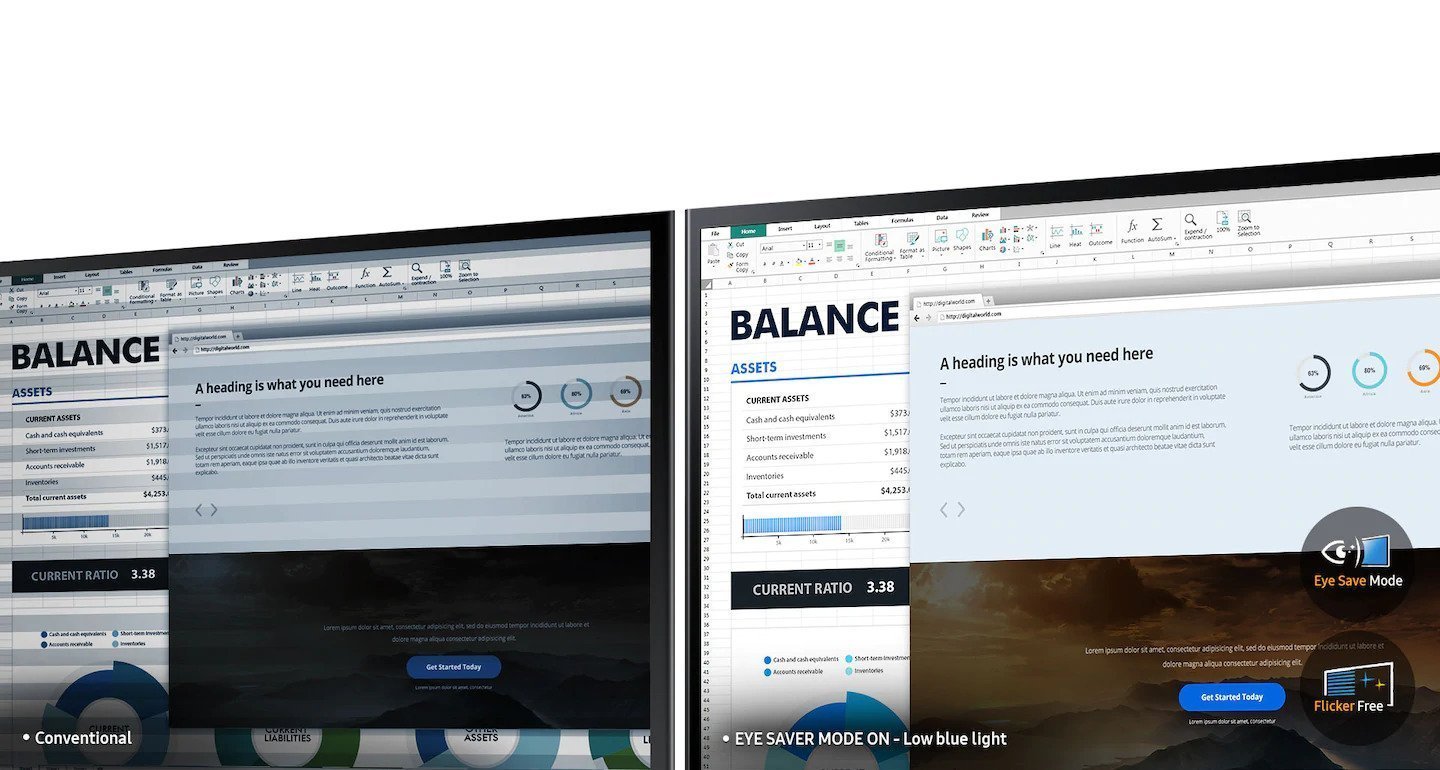 Samsung LS24F350FHMXUF 23.5'' 1920X1080 4MS 72HZ (HDMI+VGA) Freesync Full HD Monitör