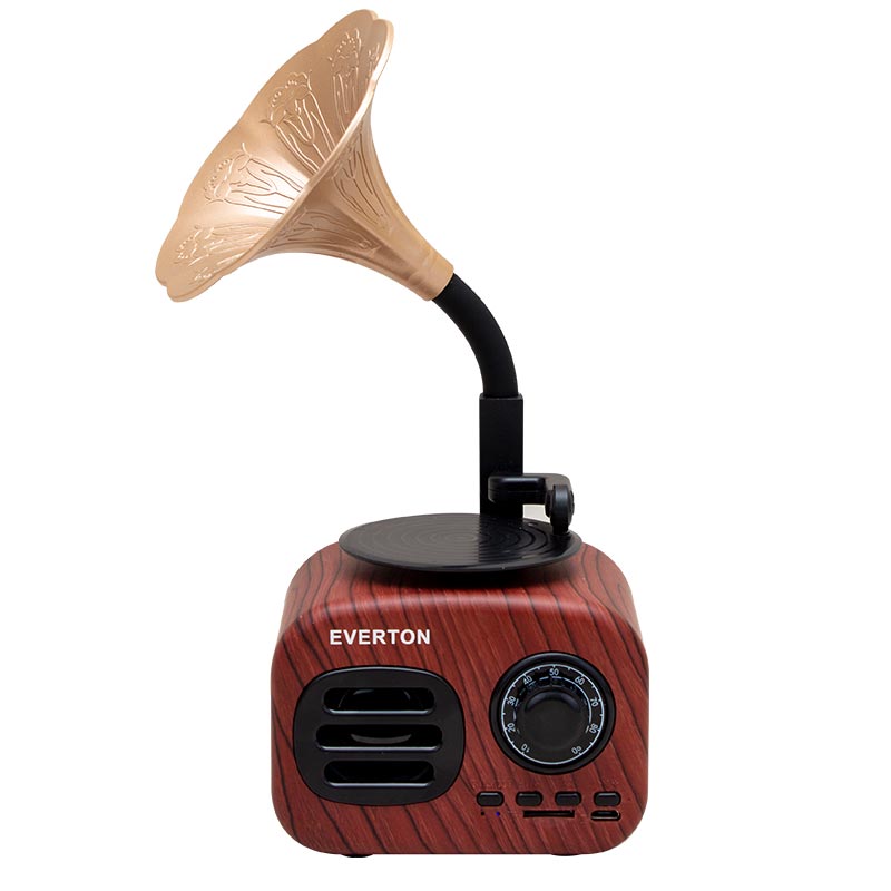 Everton RT-705BT USB/SD/FM/Bluetooth Destekli Nostaljik Gramafon Model Radyo