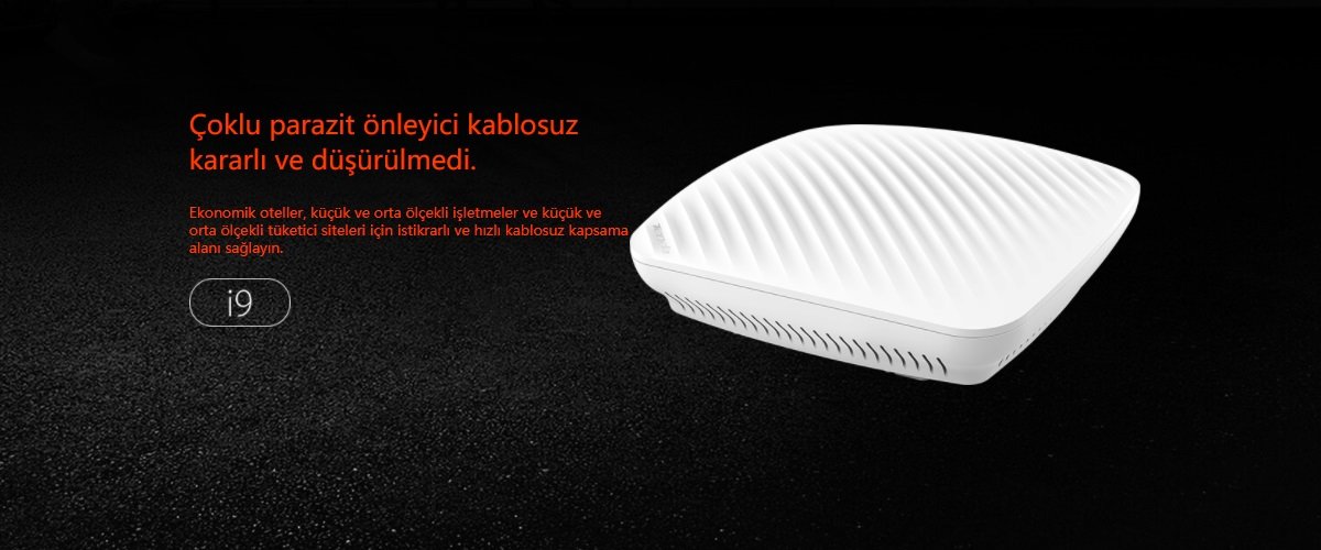 Tenda I9 2.4 GHZ 300 Mbps Poe Destekli Tavan Tipi Access Point