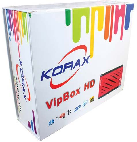 Korax Vipbox Full HD IP TV - Ethernetli Uydu Alıcısı