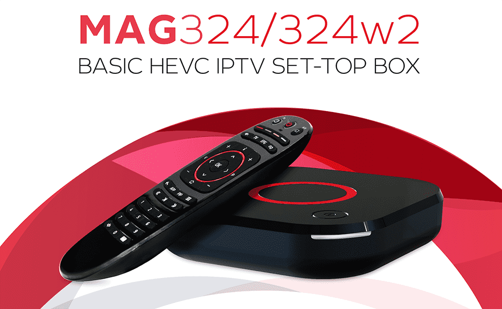 Mag 324W2 STB IpTV Box