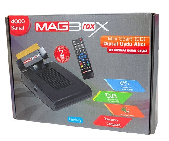 magbox rax uydu alıcısı