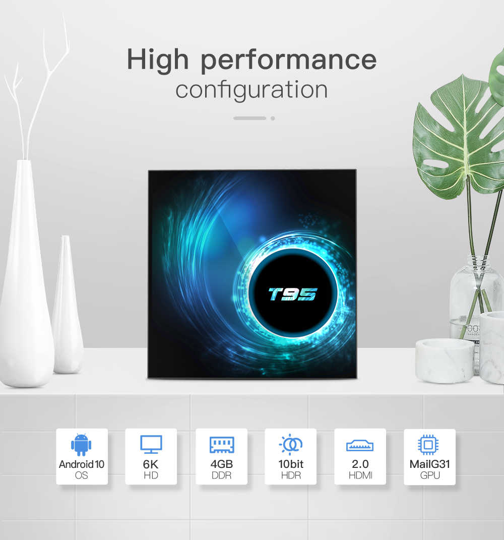Magbox T95 H616 4GB Ram 32GB Hafıza Dahili Wifi 4K Android Tv Box