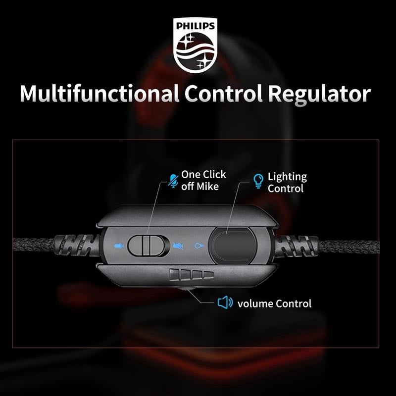 Philips TAG3115 7.1 Surround Mikrofonlu Kulak Üstü Oyuncu Kulaklık