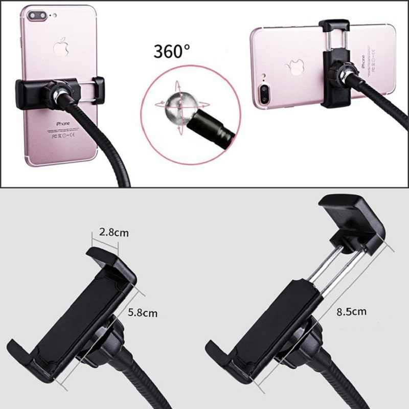 Powermaster 2 in 1 Selfie Işıklı Telefon Tutacağı