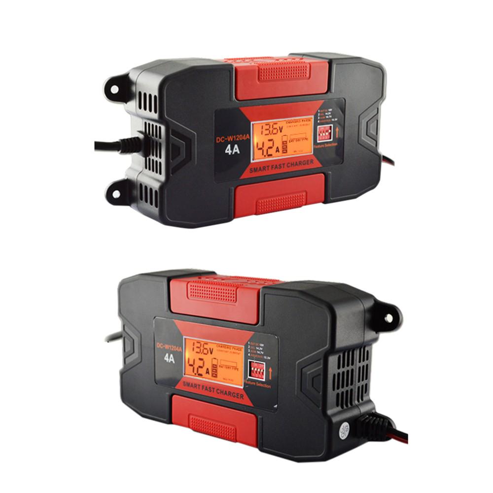 Suoer DC-W1204A 12-15.3 Volt 4 Amper Akıllı Akü Şarj Cihazı