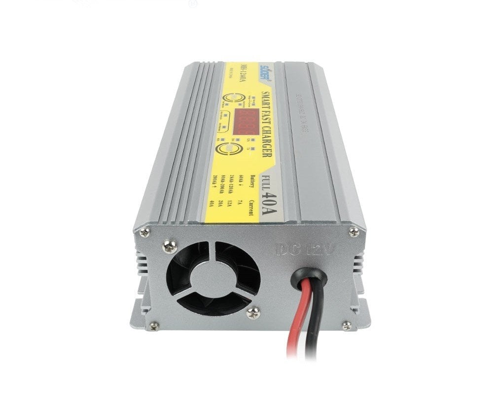 Suoer MH-1240A 12V Max 40A Akıllı Akü Şarj Cihazı