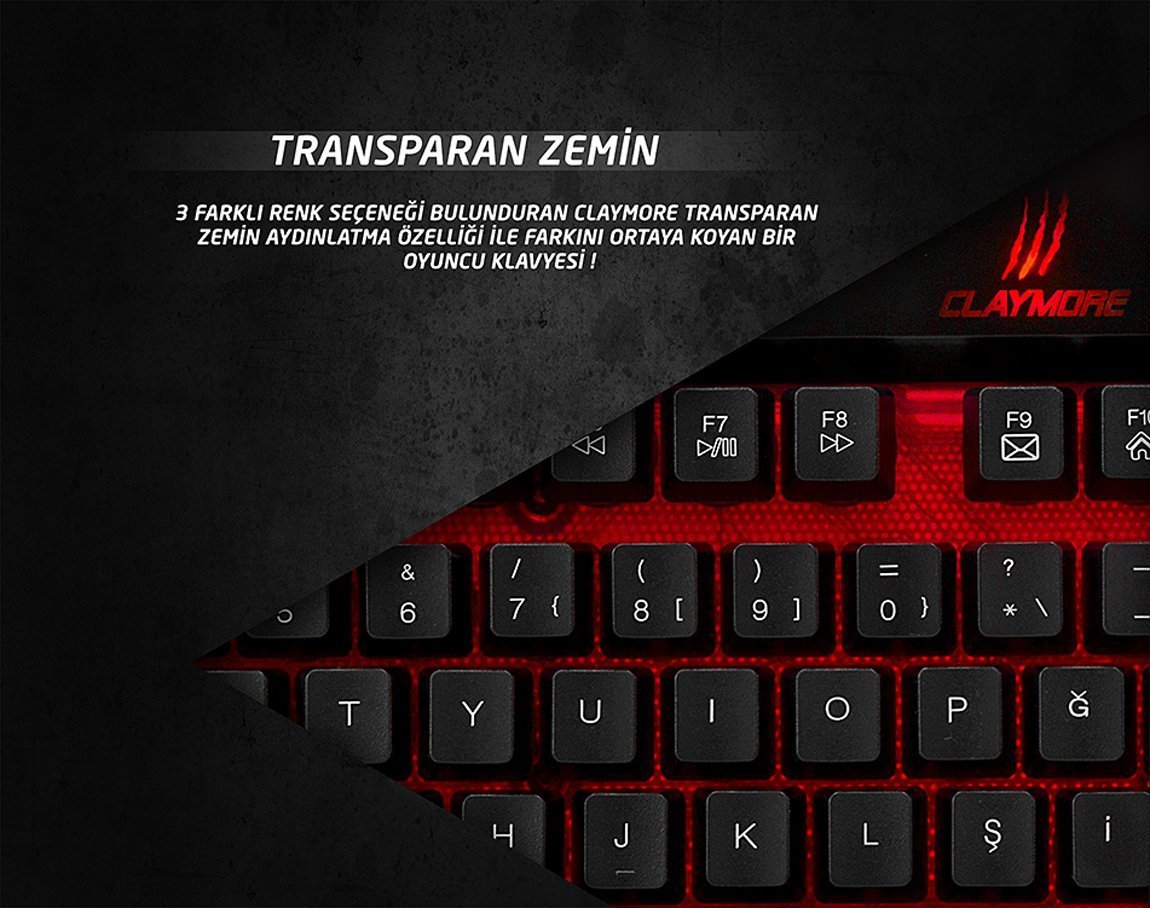 Rampage Claymore zemin aydınlatma