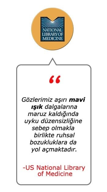 usnational mavi ışık araştırması