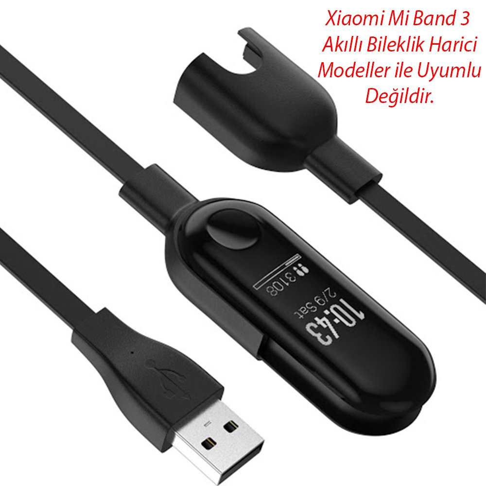 Xiaomi Band 3 Akıllı Bileklik Usb Şarj Kablosu