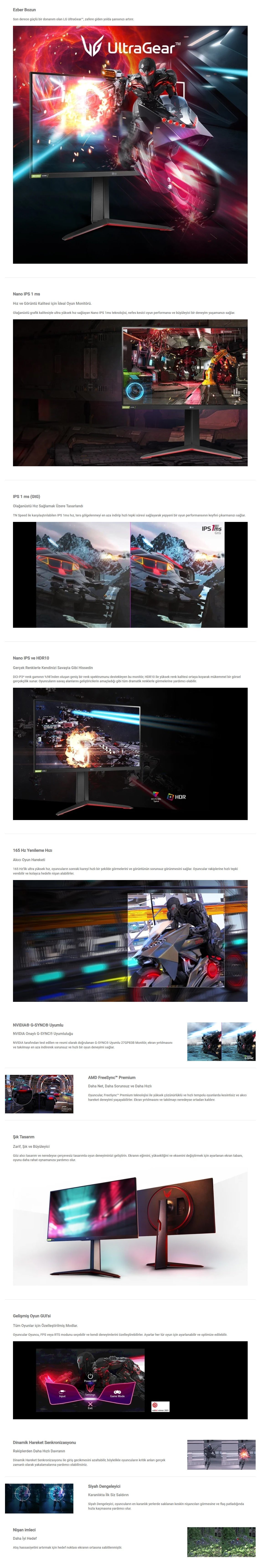 Uygun Fiyatlı Gaming Oyuncu Monitörü Satın Al