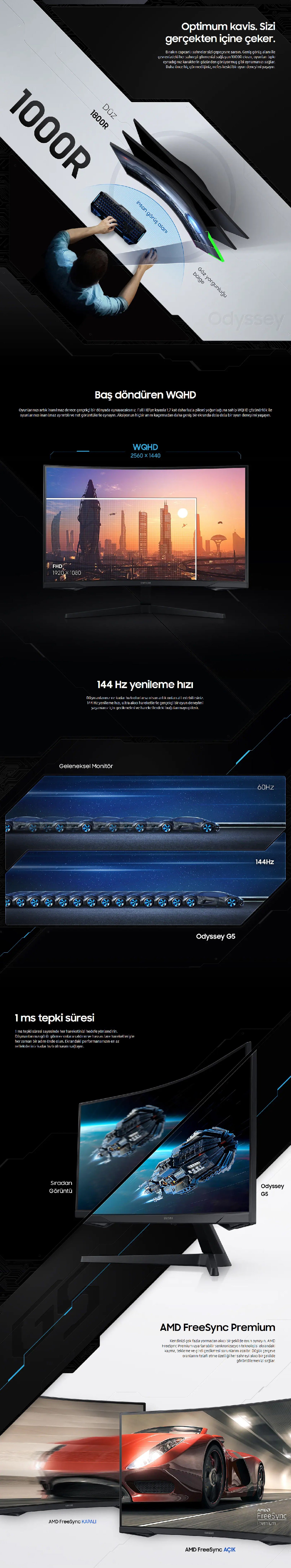 Samsung Gaming Monitörü