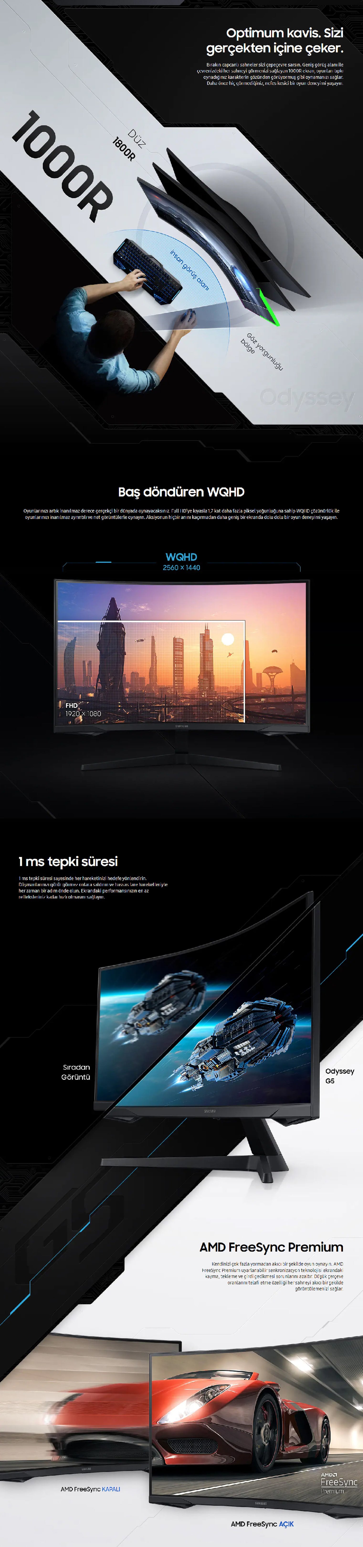 Samsung Gaming Monitörü