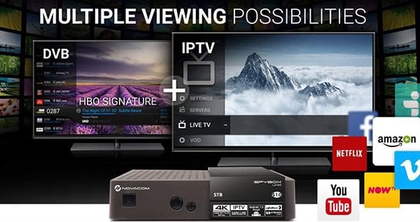Spybox S10 Android 7.0 4K IPTV Uydu Alıcısı
