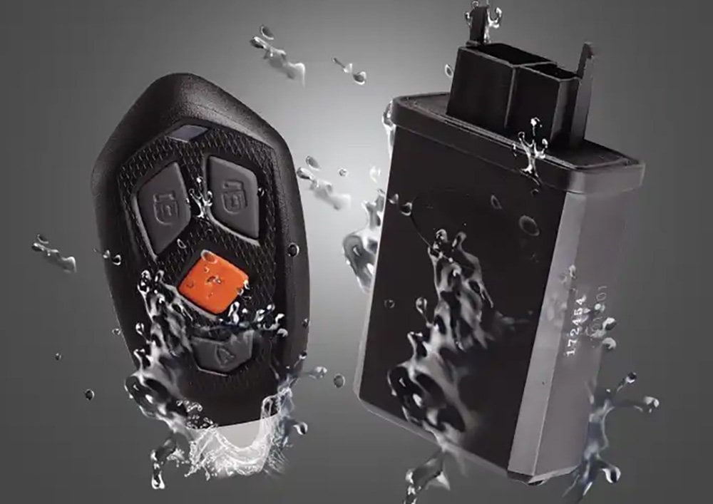 POWERMASTER PM-22738 Yüksek Sesli Motosiklet Güvenlik Alarm Sistemi