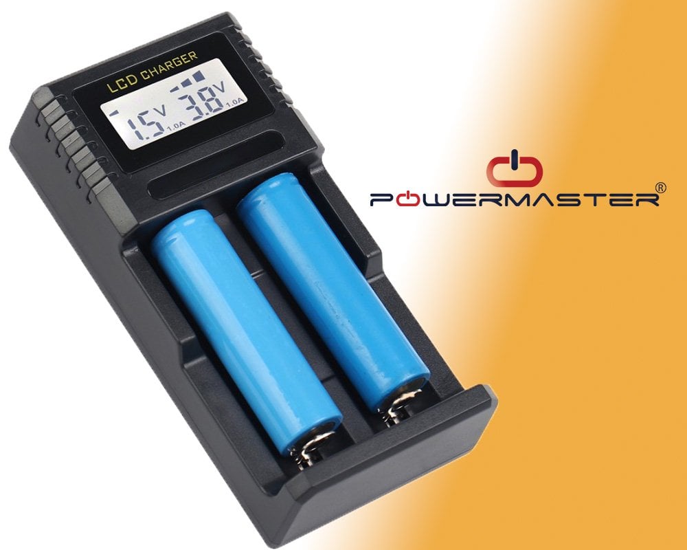 POWERMASTER PMR-K2 4.2 Volt 2 x 0.5 Amper Pil Şarj Cihazı